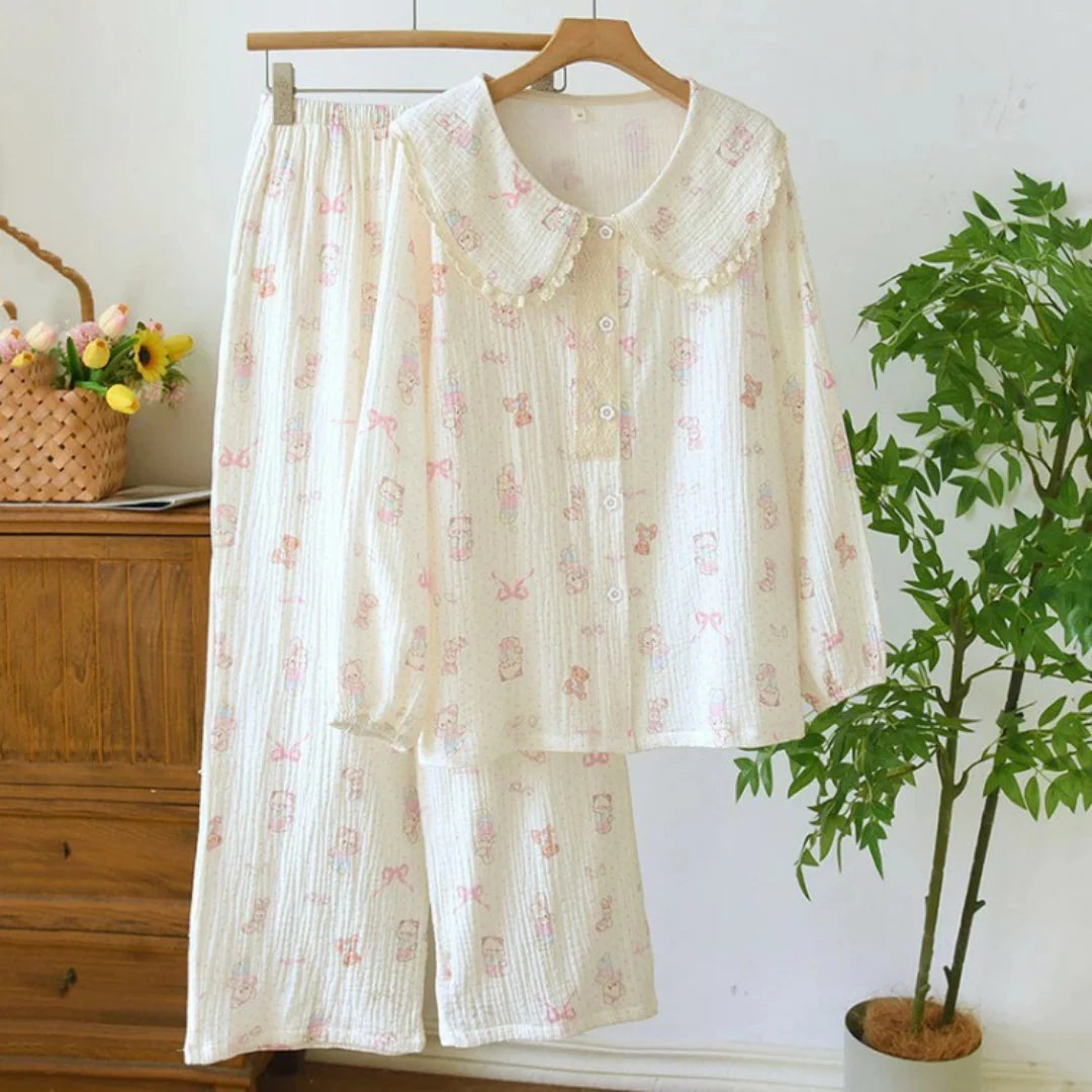 Luna Night - 100% Muslin Cotton Pajama