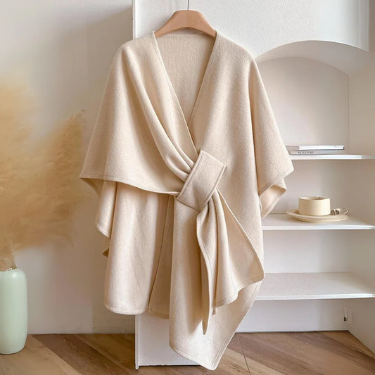 The Fleece Drape Shawl