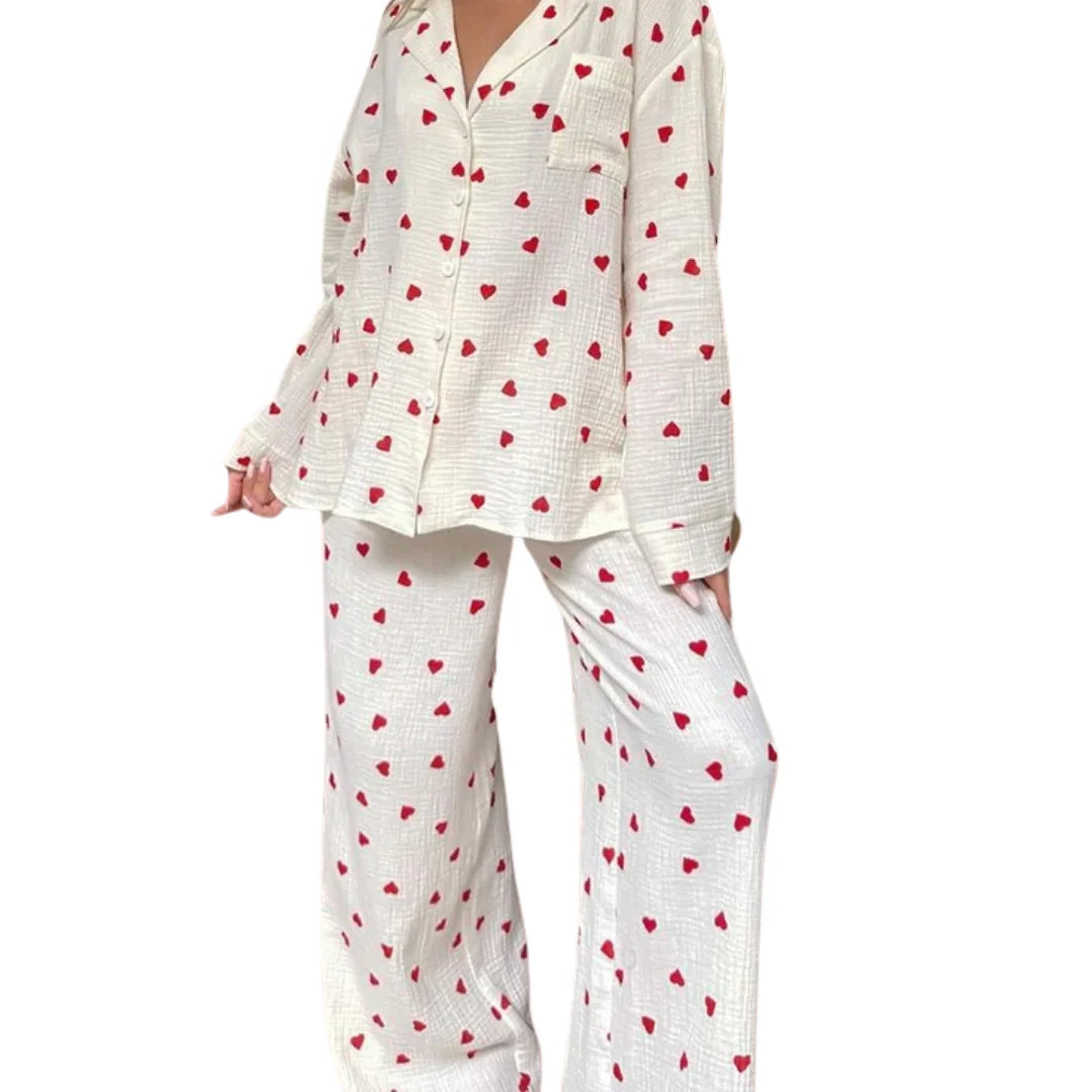 The Blush - 100% Muslin Cotton Pajama
