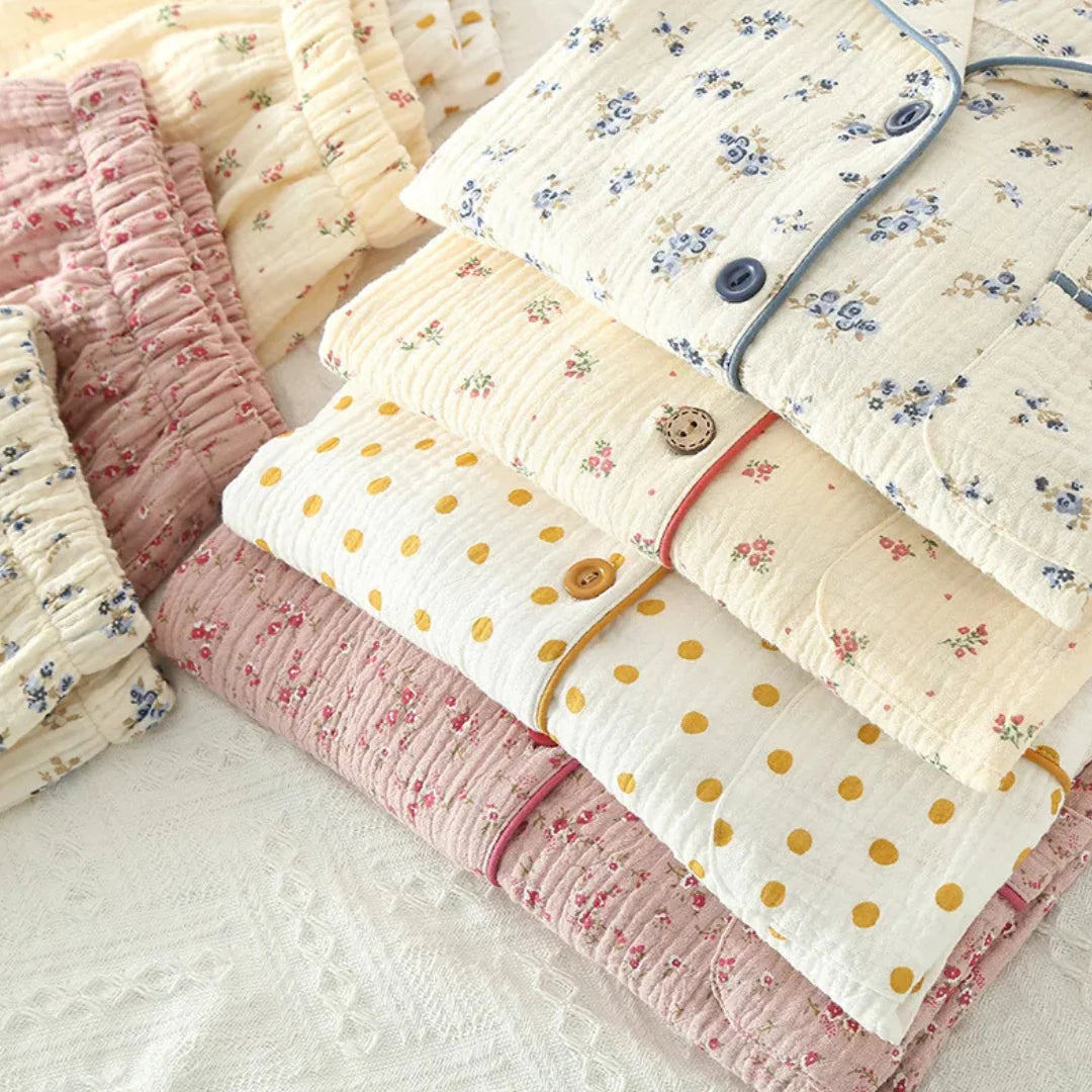 Flora - 100% Muslin Cotton Pajama