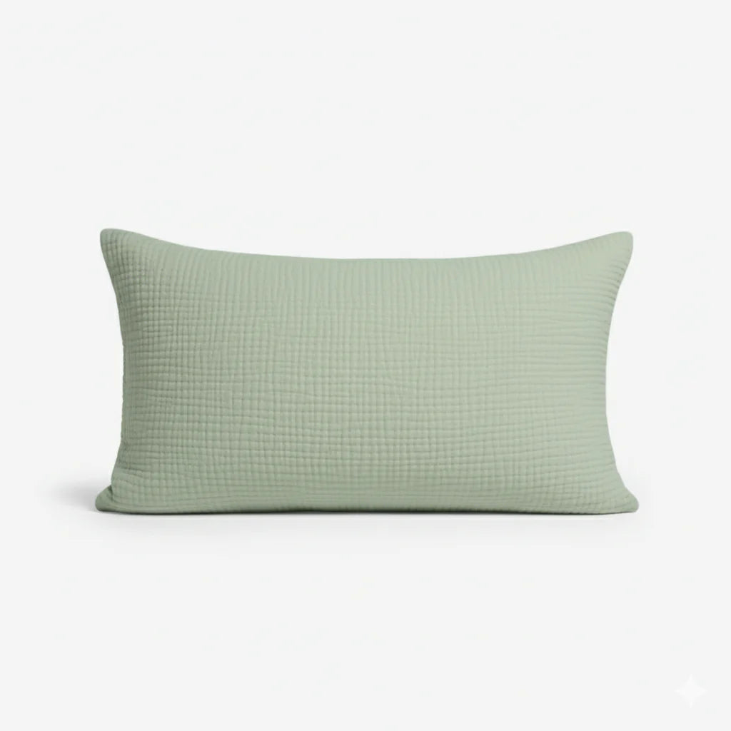 Muslin Pillowcase (Single) - 100% Muslin Cotton