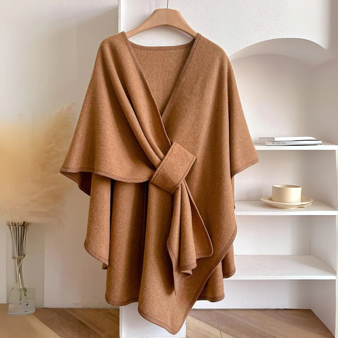 The Fleece Drape Shawl