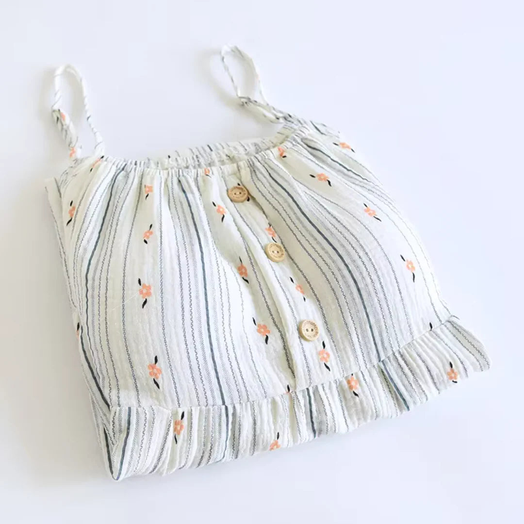 The Bloom Nightgown - 100% Muslin Cotton