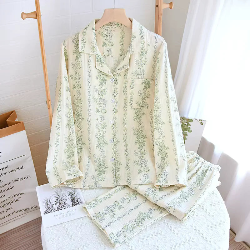 Botanical Dream - 100% Muslin Cotton Pajama
