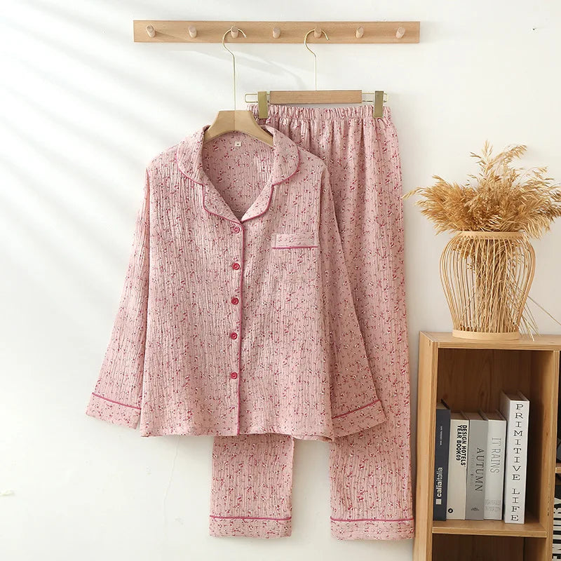 Flora - 100% Muslin Cotton Pajama