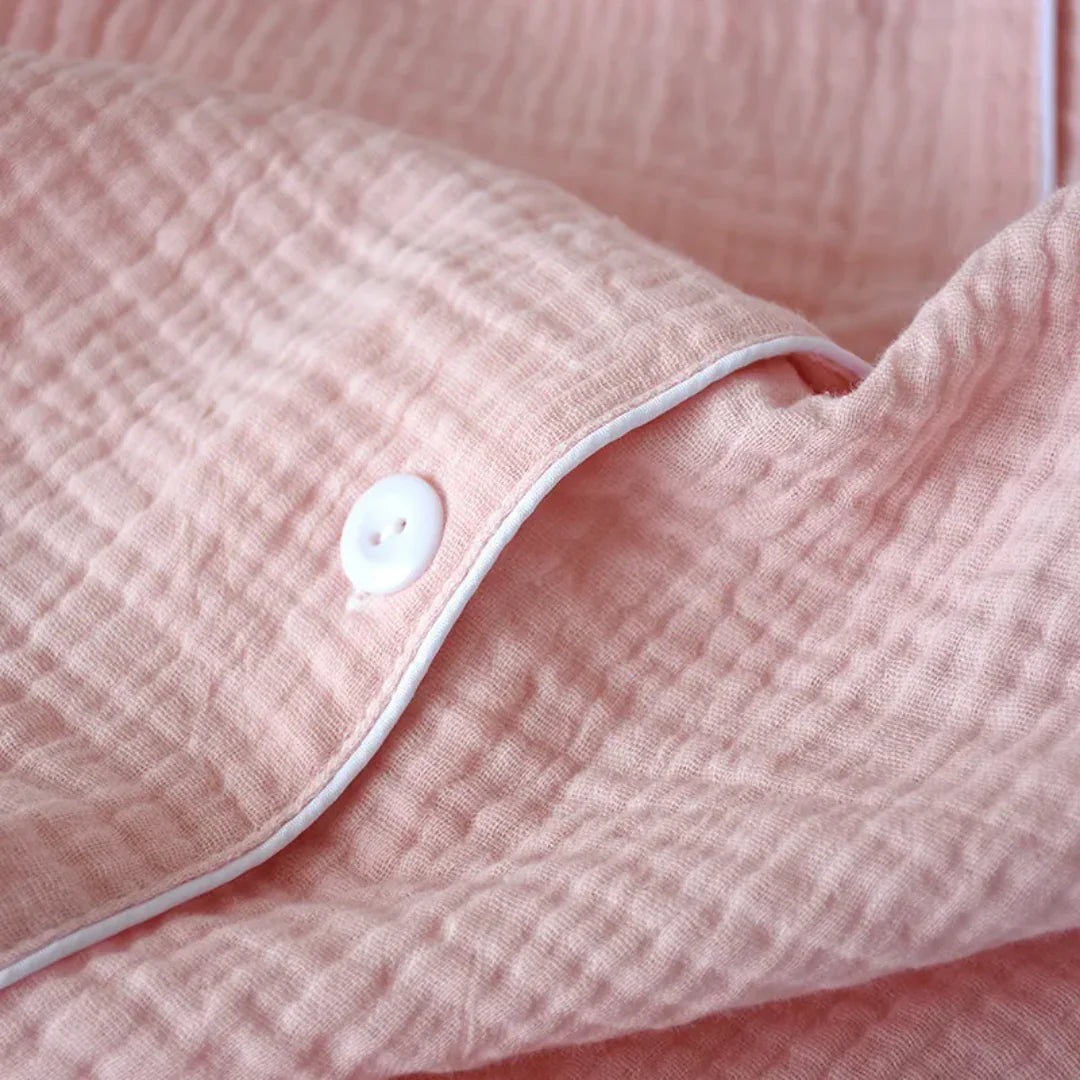 The Long Sleeve - 100% Muslin Cotton Pajama