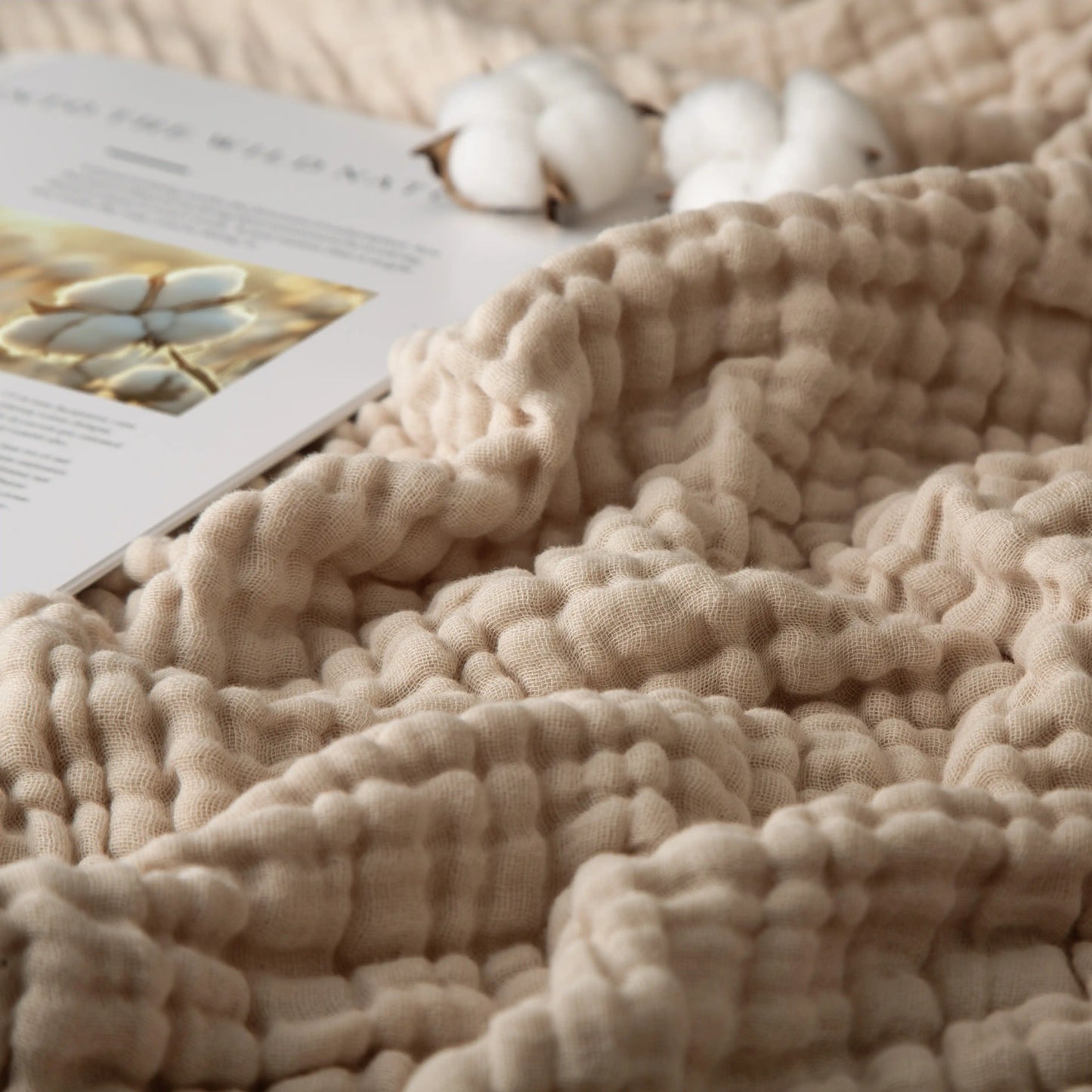 Muslin Pillowcase (Single) - 100% Muslin Cotton