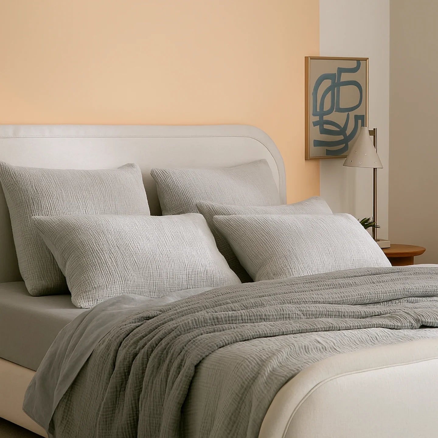 Muslin Pillowcase (Single) - 100% Muslin Cotton