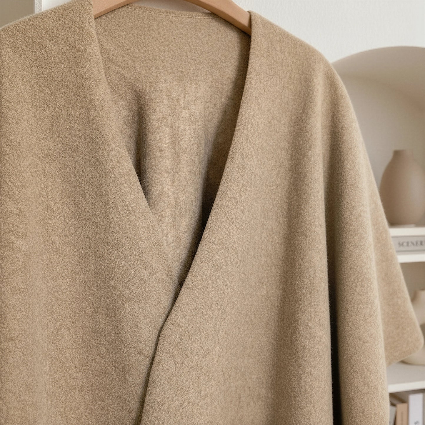 The Fleece Tassel Shawl